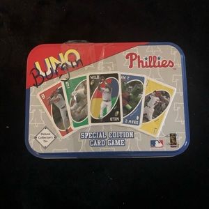 2005 Phillies Uno Special Edition Card Game Sababa Toys